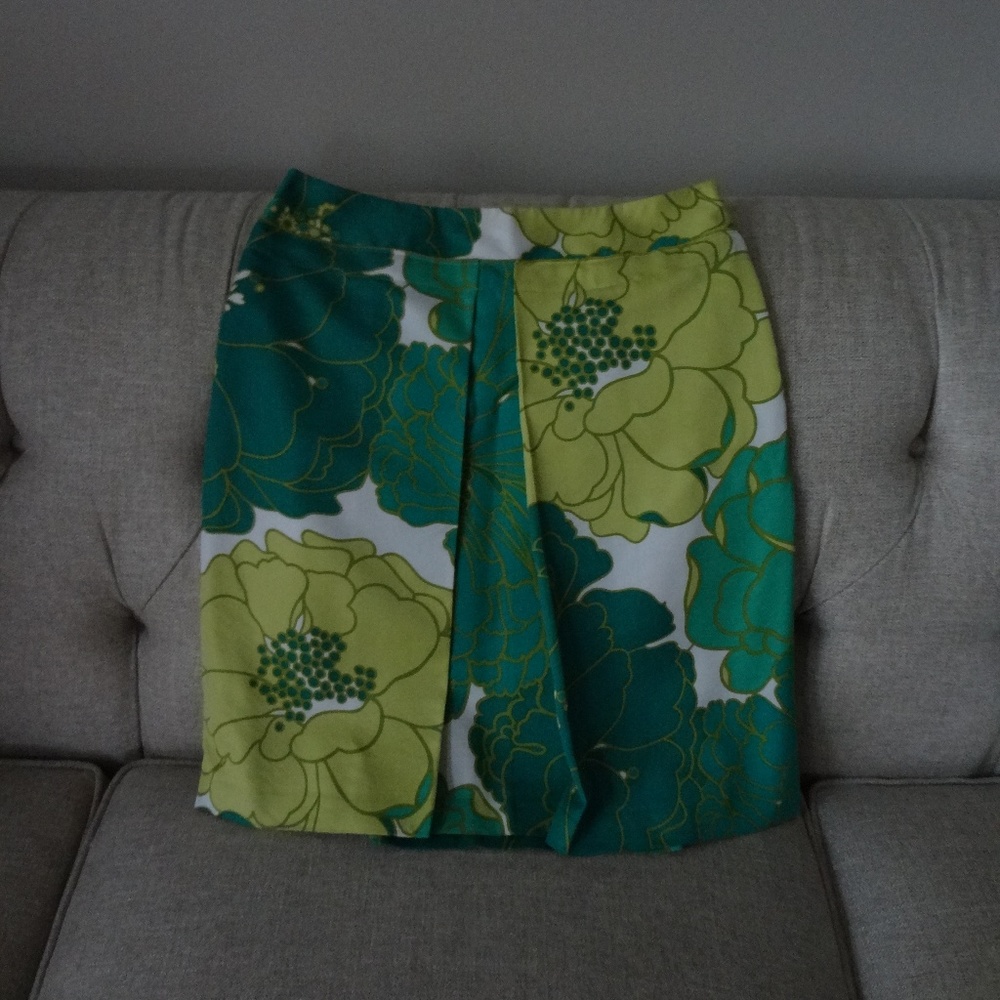 Ann Taylor Floral Skirt